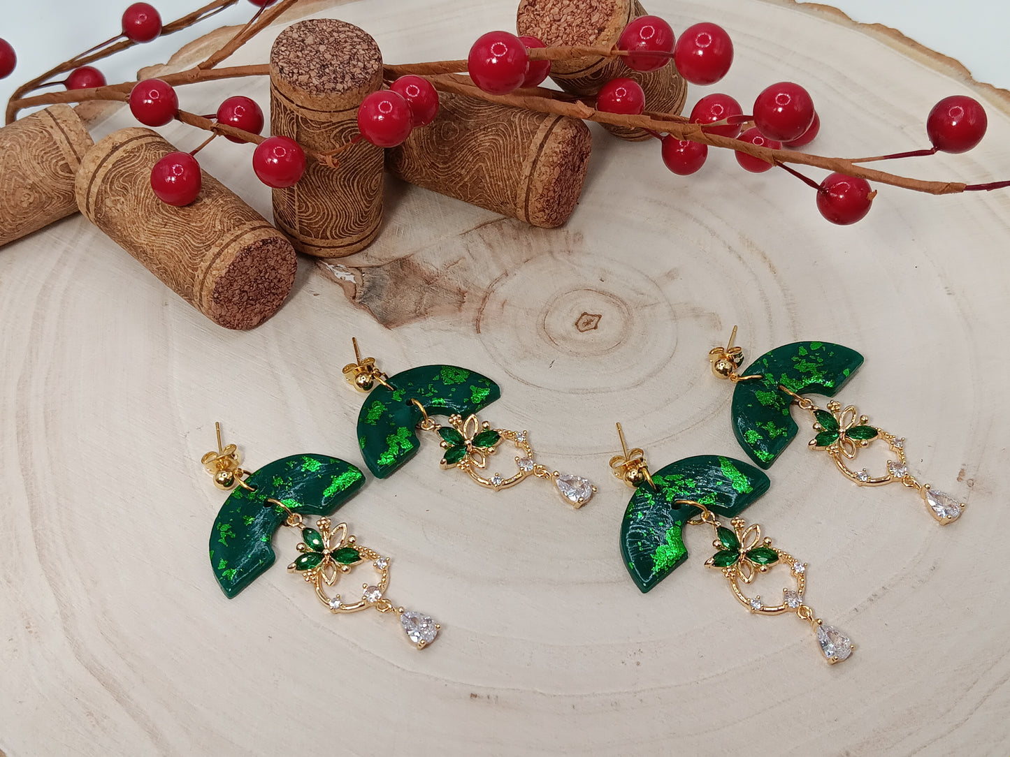 Emerald Dangle