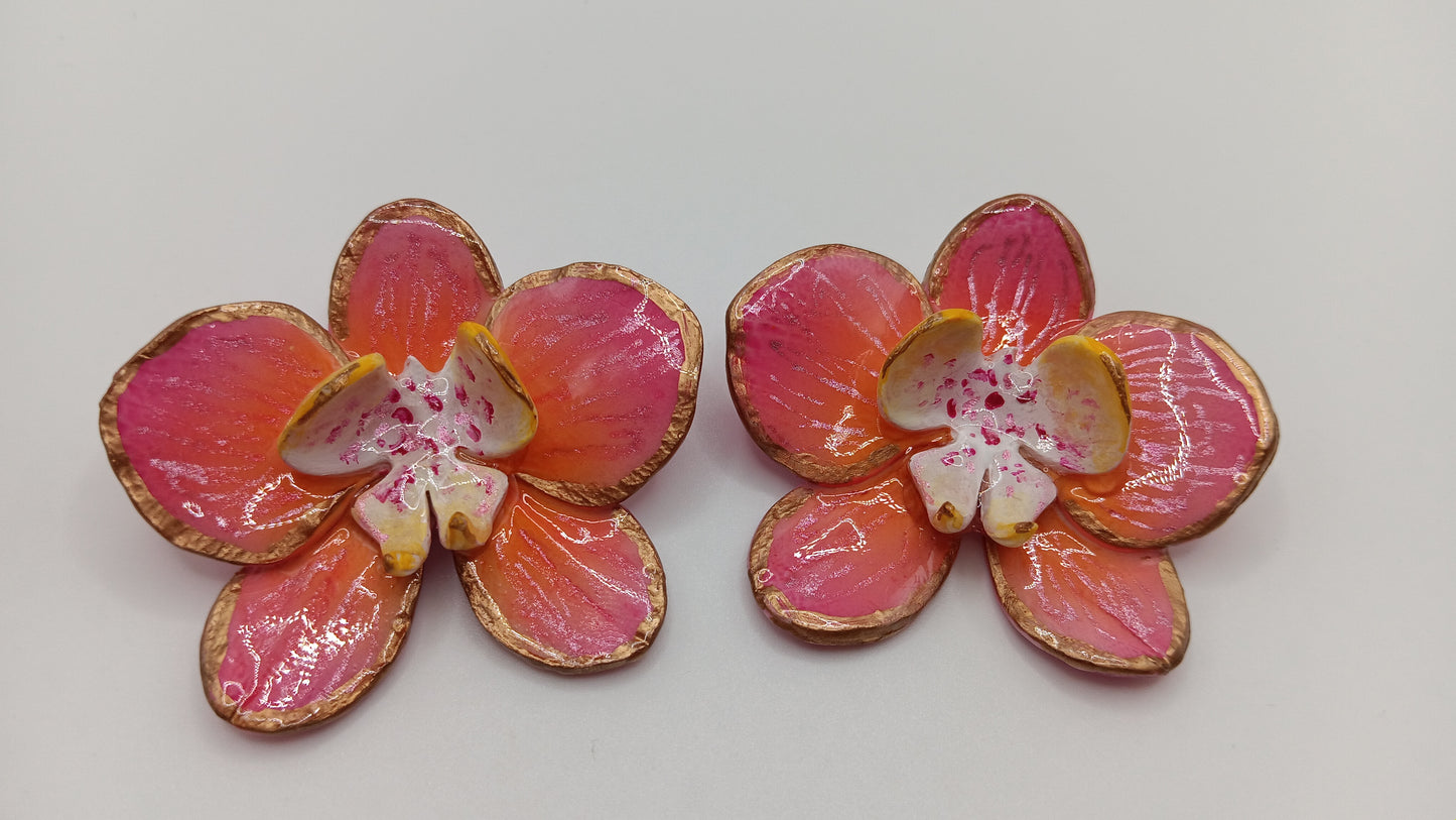 Orchid (pink/orange)
