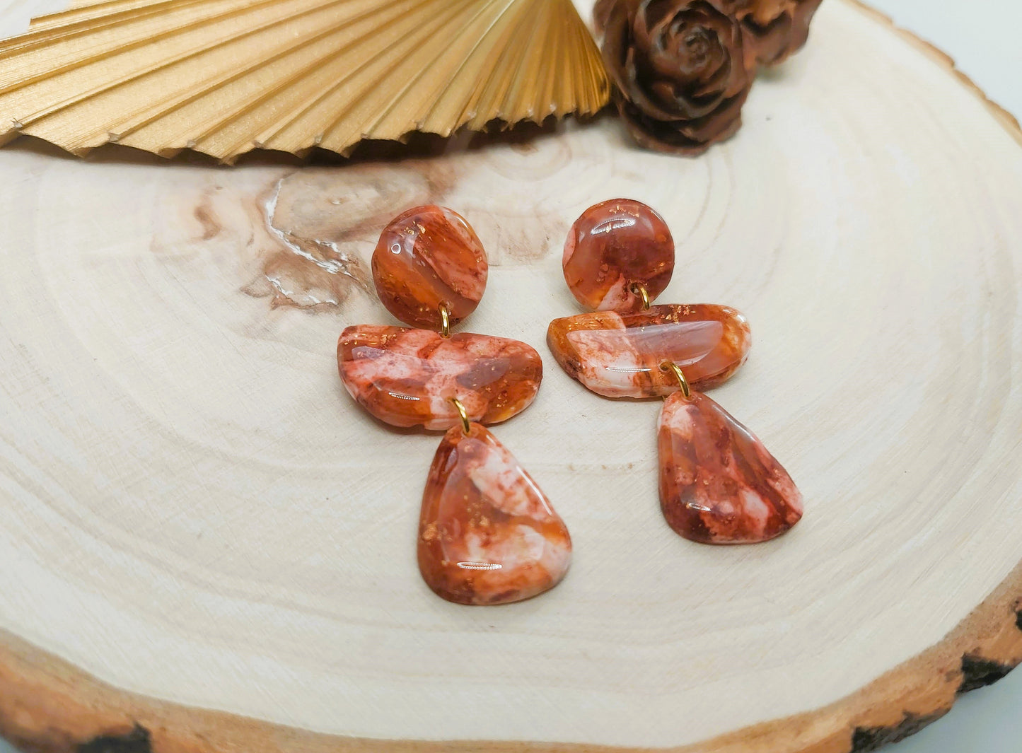 Red Agate Marble 2