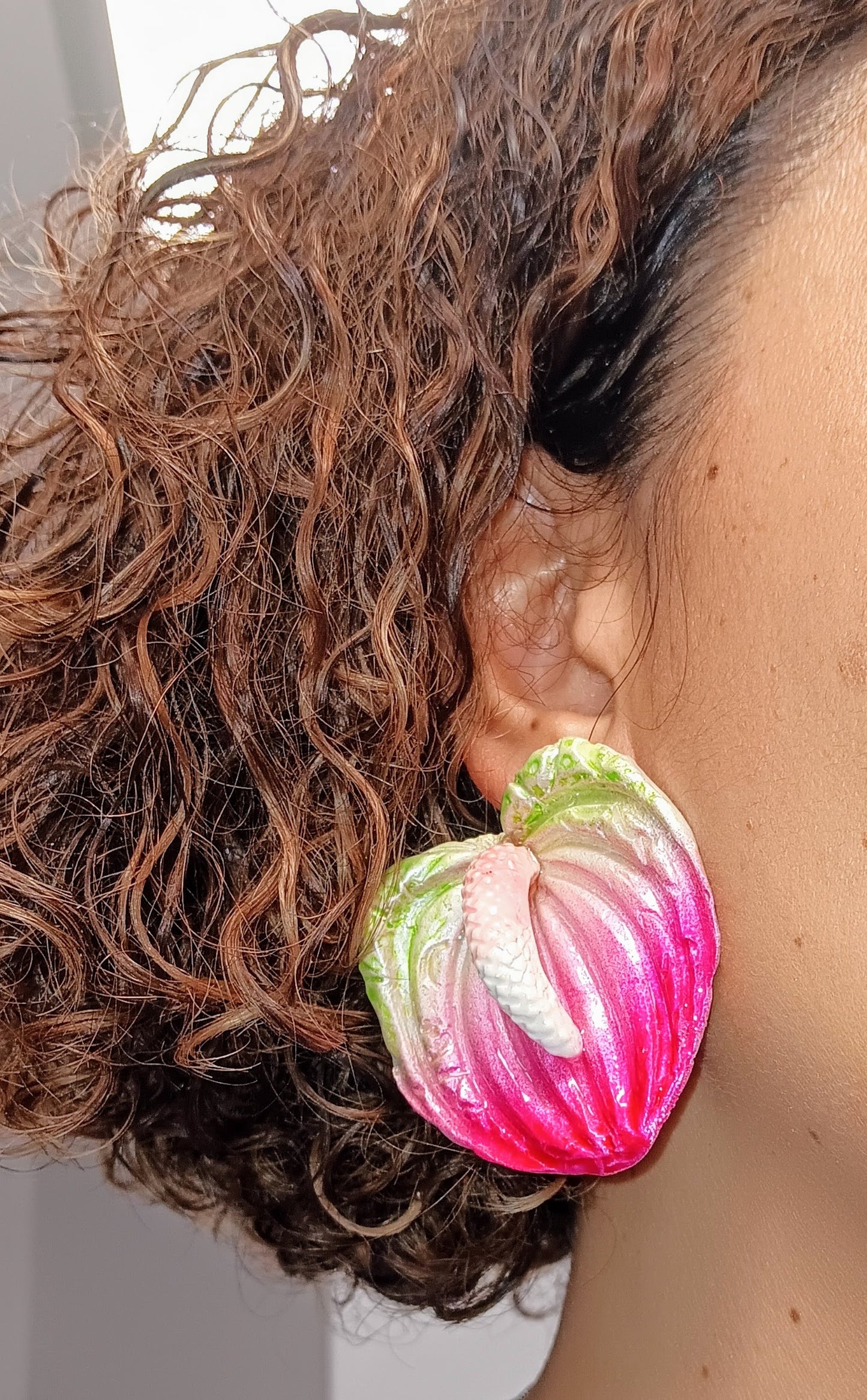 Anthurium Lily (Pink/Green White)