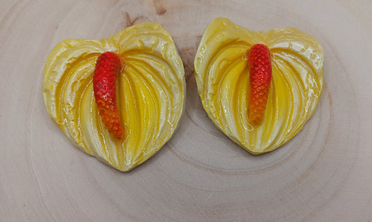 Anthurium Lily (Metallic Yellow)
