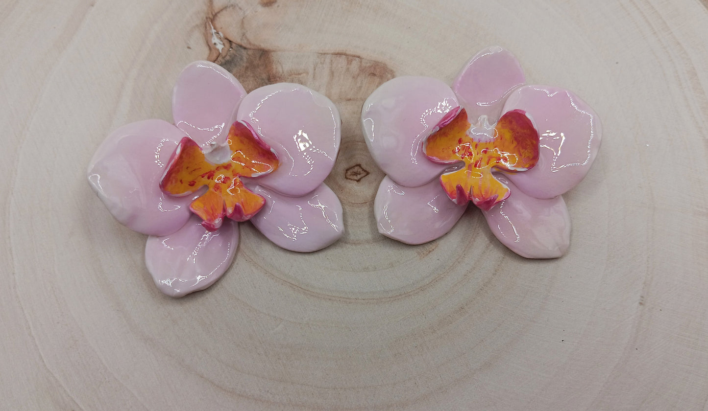 Wild Orchid Stud Light Pink/Lilac