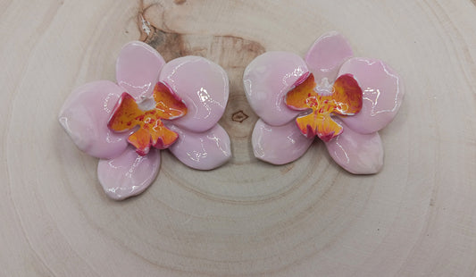 Wild Orchid Stud Light Pink/Lilac