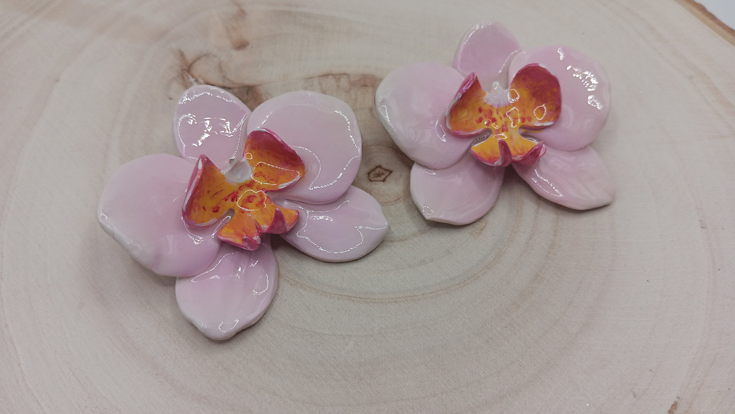 Wild Orchid Stud Light Pink/Lilac