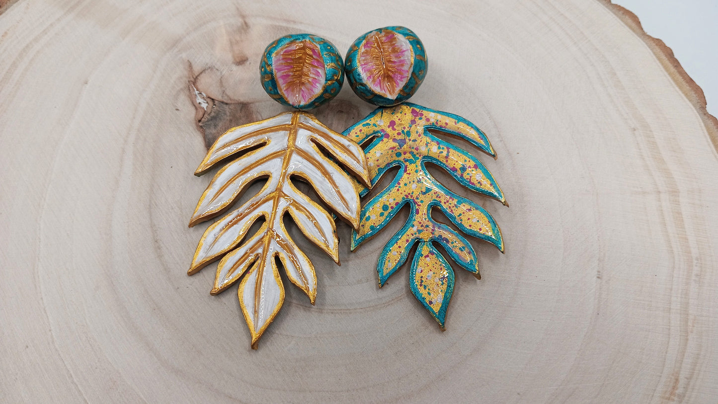 Breadfruit 4-in-1 (White/Gold/Teal)