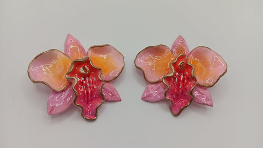 Orchid (pink/yellow/orange)