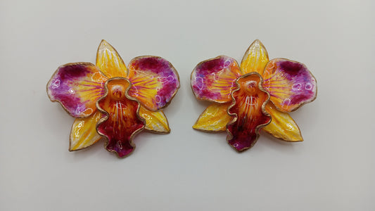 Orchid (yellow/purple)